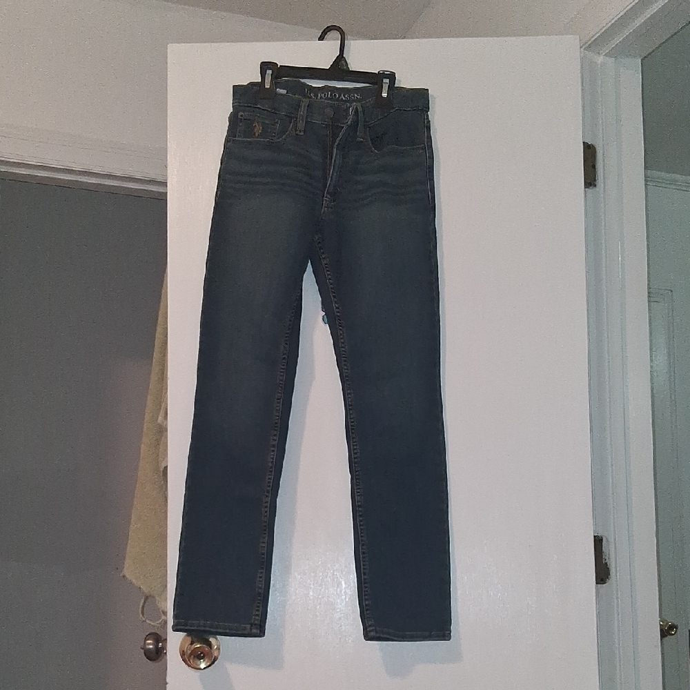 Polo by Ralph Lauren Men's Dark Blue Slim Jeans